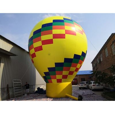 8m Hoogte Lucht Kleurrijke Ballon Print Print Klant Logo Print Voor Promotie Promotie