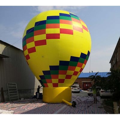 8m Hoogte Lucht Kleurrijke Ballon Print Print Klant Logo Print Voor Promotie Promotie
