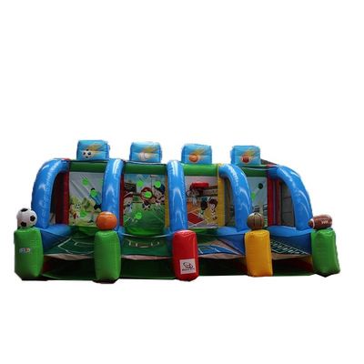 Features PORTABLE Kids 4 in 1 Carnaval opblaasbaar sport spel opblaasbaar basketbal schiet spel
