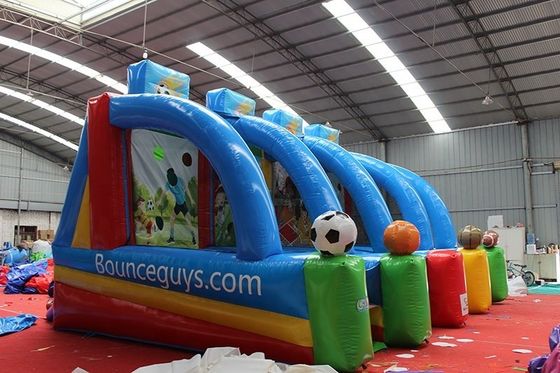 Features PORTABLE Kids 4 in 1 Carnaval opblaasbaar sport spel opblaasbaar basketbal schiet spel