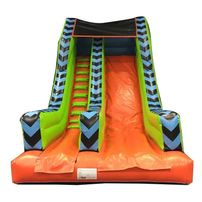 Waterparken Commerciële PVC TOXIC DROP MEGA opblaasbare glijbaan voor opblaasbare droog of nat
