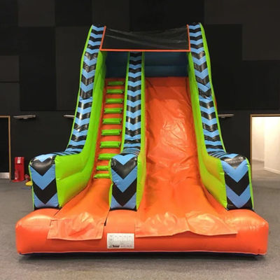Waterparken Commerciële PVC TOXIC DROP MEGA opblaasbare glijbaan voor opblaasbare droog of nat