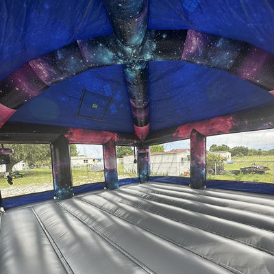Blower Pretty Good Kids Party Astronaut Kasteel Ruimteschip Opblaasbaar Bounce House