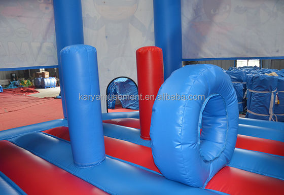 Cartoon Character Castle met Slide Combo Draagbare en aanpasbare afbeeldingen inbegrepen