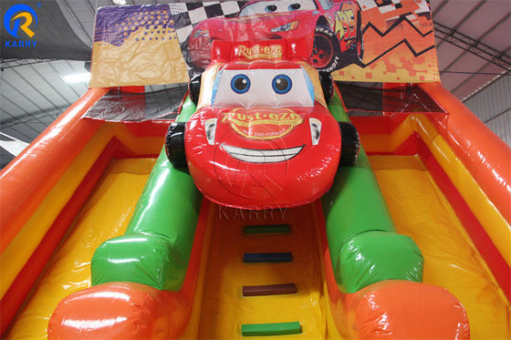 Home Bouncy Slide Speelplaats voor kinderen Maximale capaciteit 100-500kg Opblaasbare dubbele glijbanen