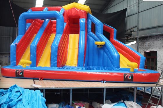 Waterglijbaan N Soak Splash Park Meest populaire Banzai opblaasbare toegestane Passagier 5-10