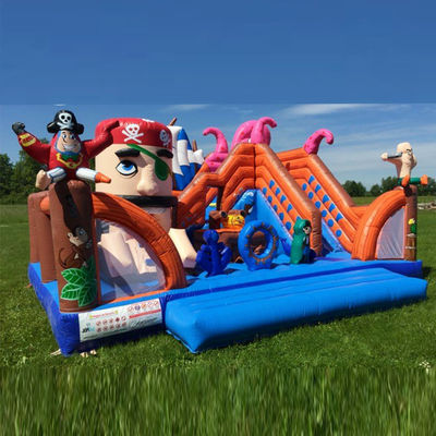 Commerciële opblaasbare trampoline kasteel springhuis met reparatie-kits inbegrepen