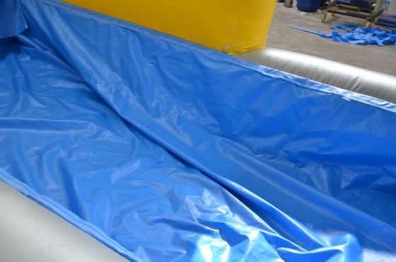 Commercieel opblaasbaar waterpark extra lange glijbaan en opblaasbaar combinatie zwembad