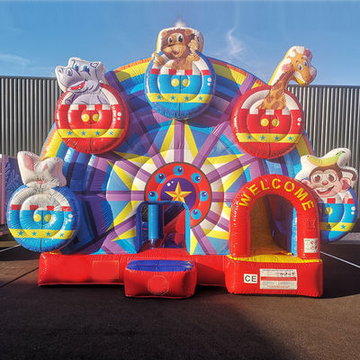 KRC Red Animal Ferris Wheel opblaasbaar springhuis voor springen