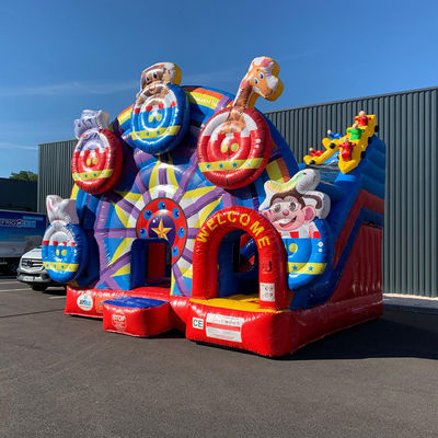 KRC Red Animal Ferris Wheel opblaasbaar springhuis voor springen