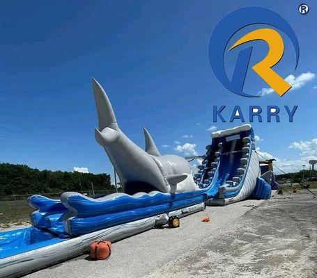 Opblaasbare glijbaan voor volwassenen met zwembad bounce house PVC duurzaam