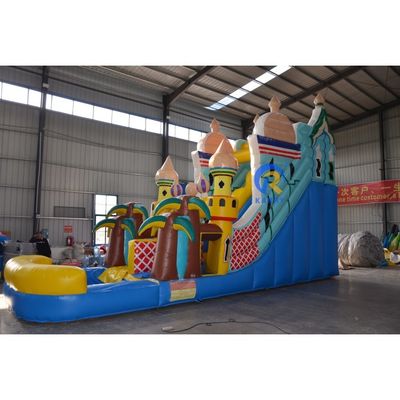 Gepersonaliseerd digitaal afdrukken logo Bouncy Jump Castle Bouncer voor commerciële