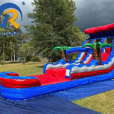 PVC-opblaasbare waterglijbaan voor volwassenen en kinderen
