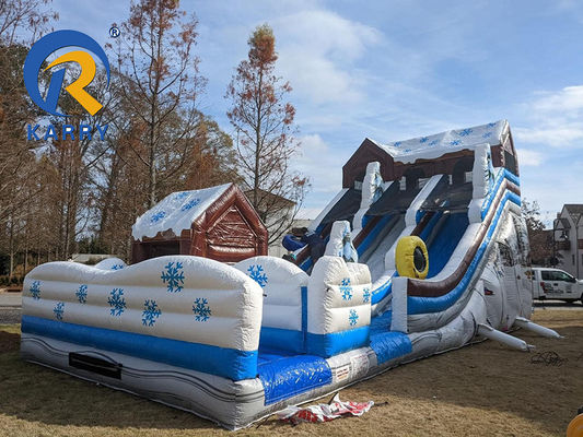 PVC-opblaasbare waterglijbaan voor volwassenen en kinderen