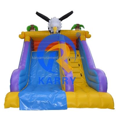 Unisex opblaasbare waterslide springhuis commercieel springhuis voor kinderen