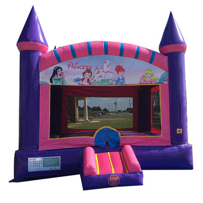 Kenmerken PORTABLE Prinsesfeest opblaasbaar springhuis springkasteel springkasteel