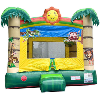 Party Huur Safari Park Theme PVC opblaasbaar springhuis voor Unisex klanten