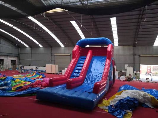 Persoonlijke grootte opblaasbare waterslider voor buitenvermaak en pretpark