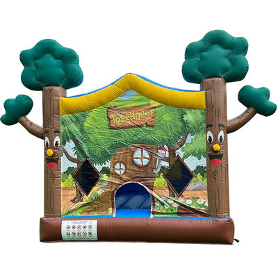 14 Jaar Op Geslacht Neutraal PVC opblaasbaar boomhuis Bounce House Kasteel voor commercieel gebruik