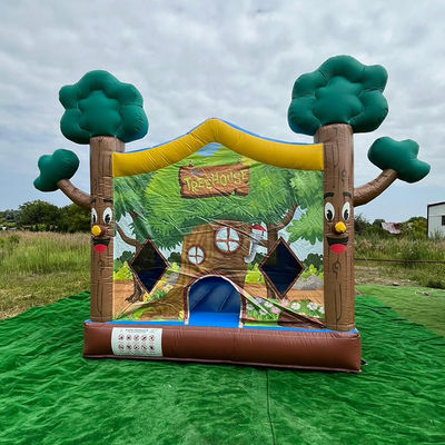 14 Jaar Op Geslacht Neutraal PVC opblaasbaar boomhuis Bounce House Kasteel voor commercieel gebruik