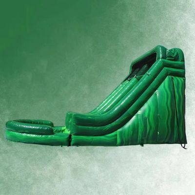 Blower accessoires Inclusief Charming Green Magic Linker en Rechts Dubbele glijbaan met zwembad