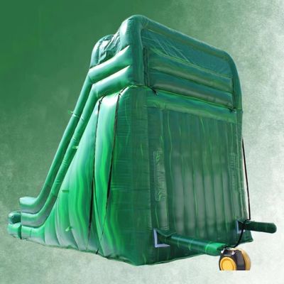 Blower accessoires Inclusief Charming Green Magic Linker en Rechts Dubbele glijbaan met zwembad