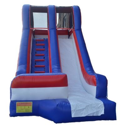 Springende glijbaan opblaasbaar voor feestjes Kleine commerciële droge glijbaan Combo Bouncy Castle