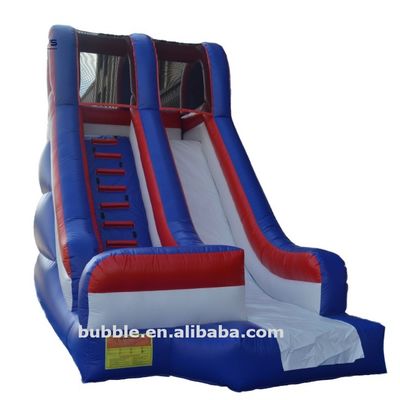 Springende glijbaan opblaasbaar voor feestjes Kleine commerciële droge glijbaan Combo Bouncy Castle