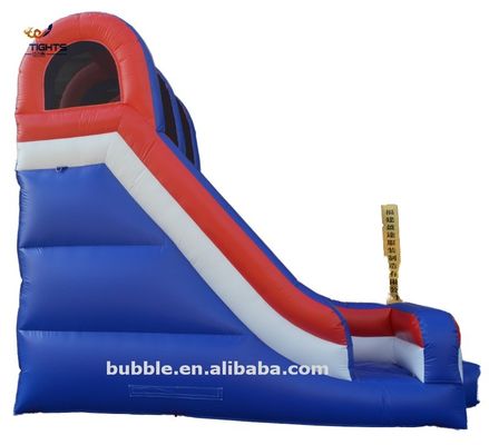 Springende glijbaan opblaasbaar voor feestjes Kleine commerciële droge glijbaan Combo Bouncy Castle
