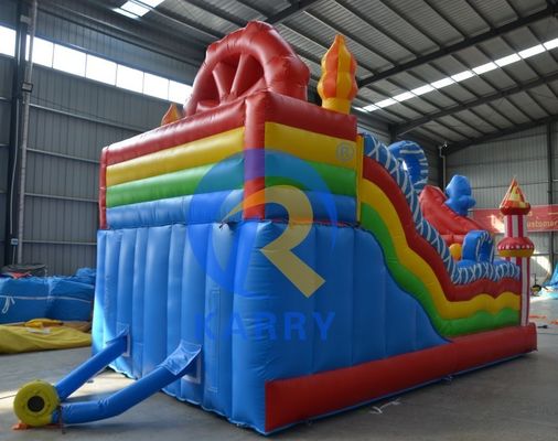 6*4m Volwassenen grootte opblaasbare springbouncer voor circus thema plezier en entertainment