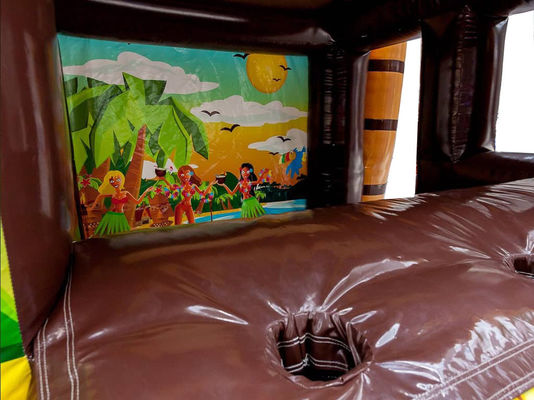 Opblaasbare pub tent blazer met blazer bedienend opblaasbare tropische Tiki bar tentoonstelling