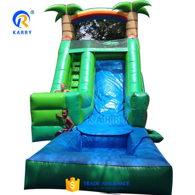 Glue Include Large Customized Inflatable Water Slide for Outdoor Water Park Equipment