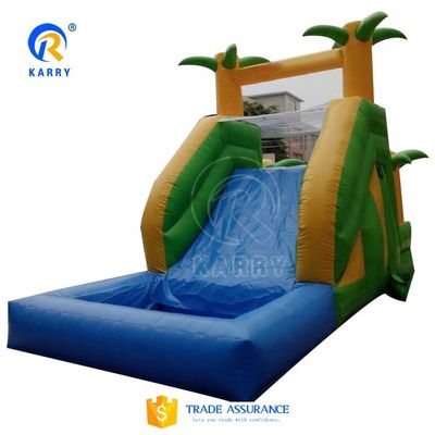 Glue Include Large Customized Inflatable Water Slide for Outdoor Water Park Equipment