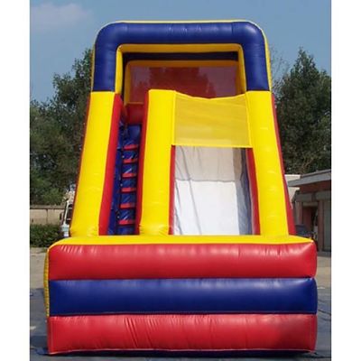 Grote opblaasbare springglijbanen voor buiten met aangepaste grootte en PVC-doekmateriaal