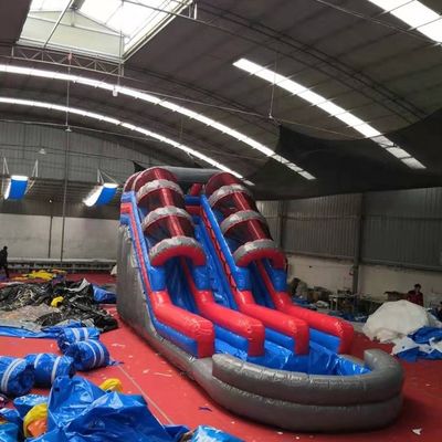 Commerciële opblaasbare waterglijbaan voor kinderen