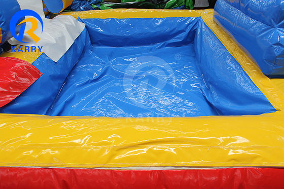 CH PVC Materialen Opblaasbare waterglijbaan Bouncy House Glijbaan Maximale capaciteit 100-500kg Park