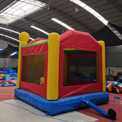 Buiten speeltuin opblaasbare uitsmijter 13x13 Sesamstraat Bouncy Castle voor kinderen