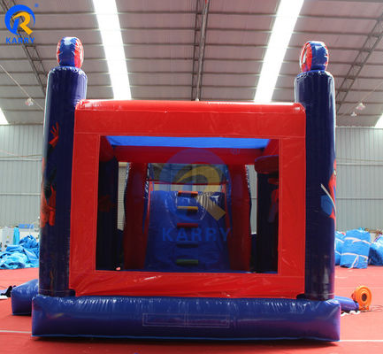 Custom Splash Water Slide opblaasbare water spel speeltuin glijbaan voor Unisex kasteel