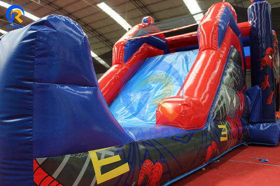 Custom Splash Water Slide opblaasbare water spel speeltuin glijbaan voor Unisex kasteel