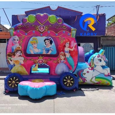 Express verzending Kids Bounce House opblaasbare trampolines voor feestverhuur evenementen