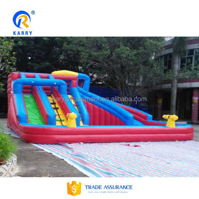Summer Big Pool Slide opblaasbaar kasteel voor kinderen Outdoor zwembad Klim spel