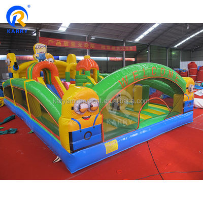 Luchtblazer Accessoires opblaasbare minions Fun City Bouncy Castle voor speeltijd van kinderen