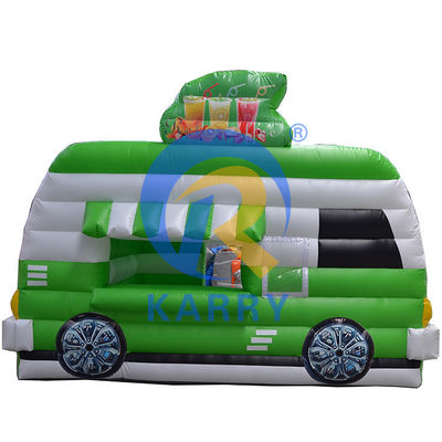 Indoor/Outdoor Kind en volwassen picknickfeest opblaasbaar springhuis met reparatiepakketten Rood