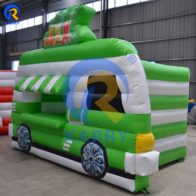 Indoor/Outdoor Kind en volwassen picknickfeest opblaasbaar springhuis met reparatiepakketten Rood
