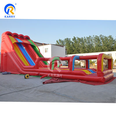 Kinders favoriete tekenfilm personage Grote blauwe opblaasbare waterslide voor volwassenen