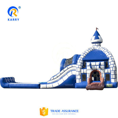 Outdoor Activity Equipment Igloo type opblaasbaar kasteel speelgoed met glij PVC materiaal
