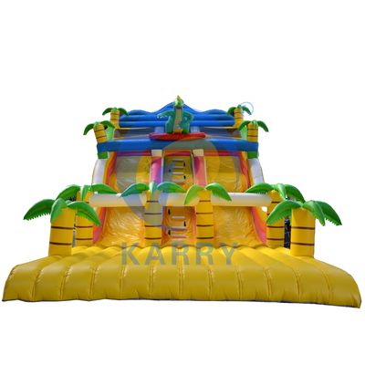 Kenmerken PORTABLE Boskasteel glijbaan Trampoline Parkapparatuur voor kinderspeelgoed