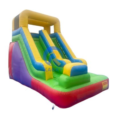Maximale capaciteit 100-500 kg opblaasbare kleine glijbaan uitsmijter kasteel voor kinderfeest verhuur
