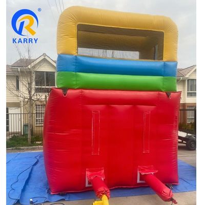 Maximale capaciteit 100-500 kg opblaasbare kleine glijbaan uitsmijter kasteel voor kinderfeest verhuur