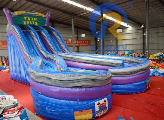 T/T Betalingsvoorwaarden PVC opblaasbare bounce house park waterglijbaan voor volwassenen en kinderen